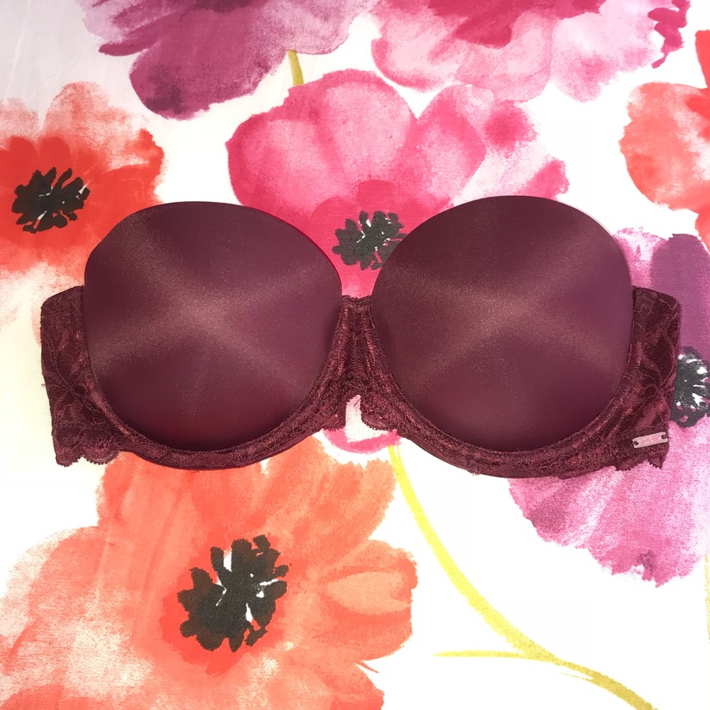 Vs Pink Date Multi-Way Lace Push Up Bra - image 2